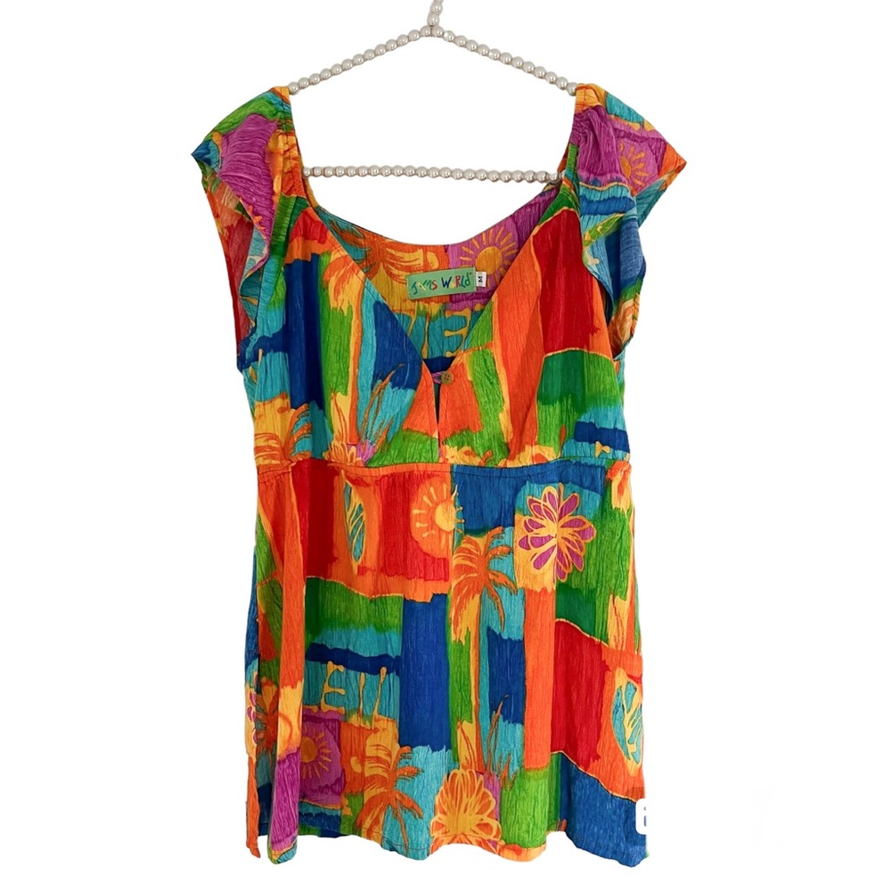 Jams World Multicolor Floral Top